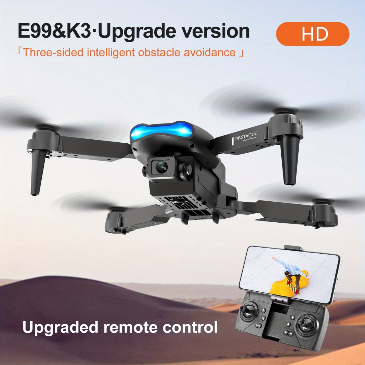 NT31140 3-Side Obstacle Avoidance Drone UAV Quadcopter Toy