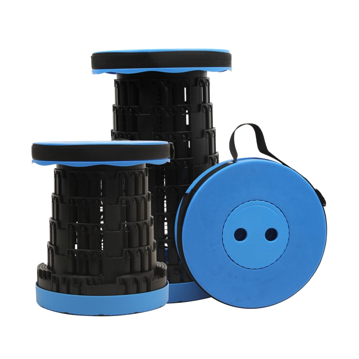 NT84116 2025 Foldable Stool, Max 660 lbs Capacity, Portable Retractable Folding Stool for Outdoor Activities