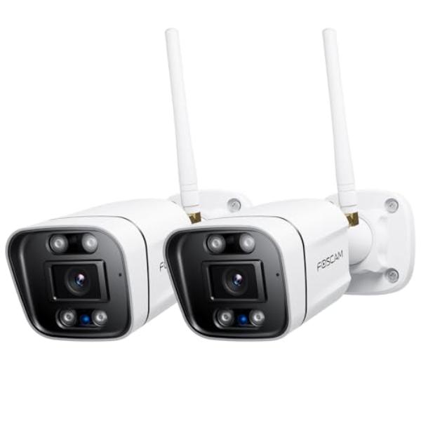 NT84620 FOSCAM 3K 5MP Wireless Outdoor Security Camera with AI-Detection & Night Vision