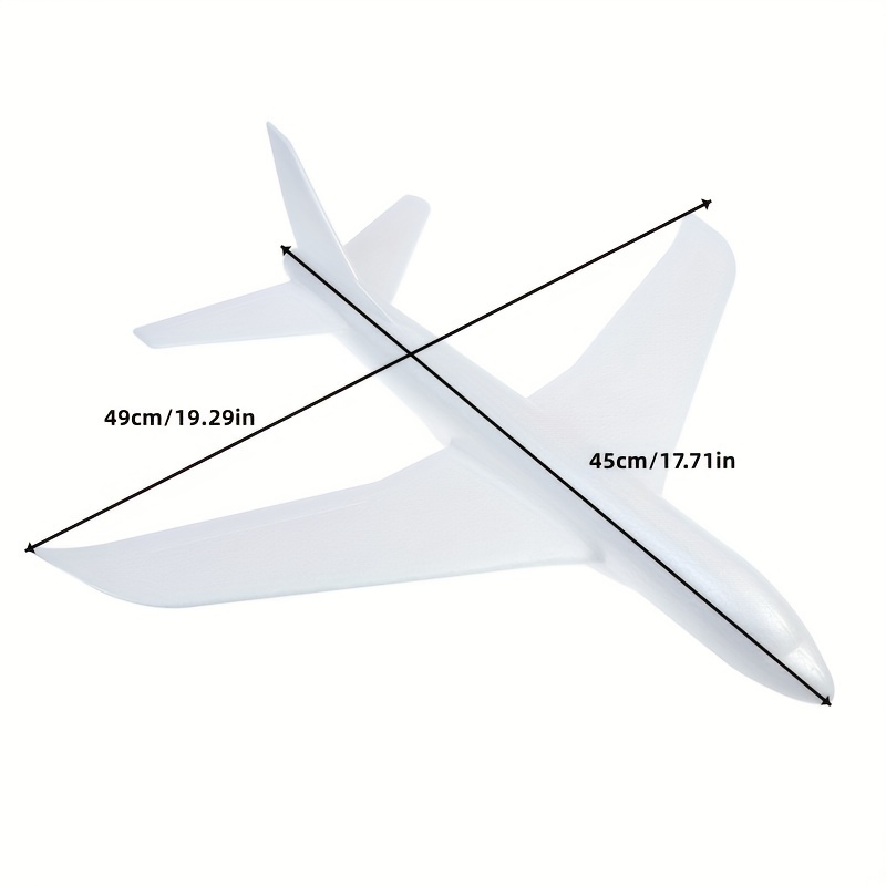 NT31164 49 x 45 cm Hand Throw Flying Glider Planes Toys