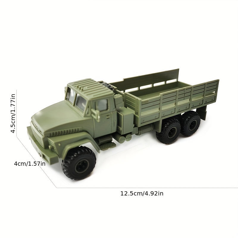 NT31165 4D Assembly Model Military Truck