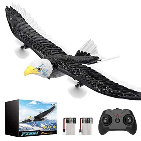NT86044 DEERC Remote Control Plane, Remote Control Eagle Plane, RTF Airplane, 2.4 Ghz 2 Channel Flying Bird