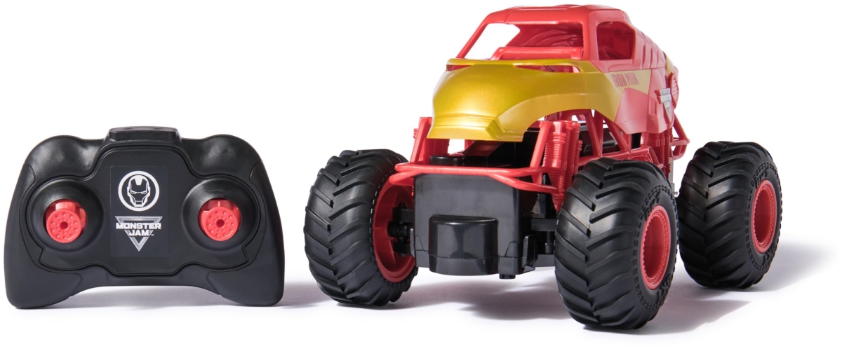 NT86732 Monster Jam Marvel Iron Man Remote Control Monster Truck, 1-24 Scale