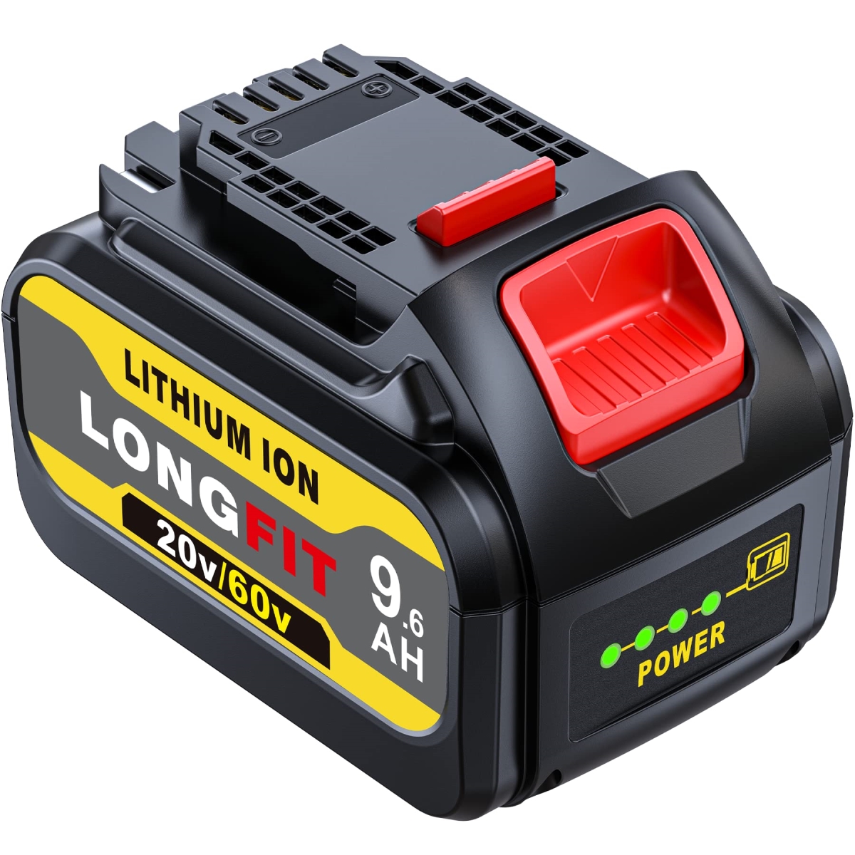 NT88046 Replacement Battery for DEWALT 60V-20V 9.6Ah DCB609