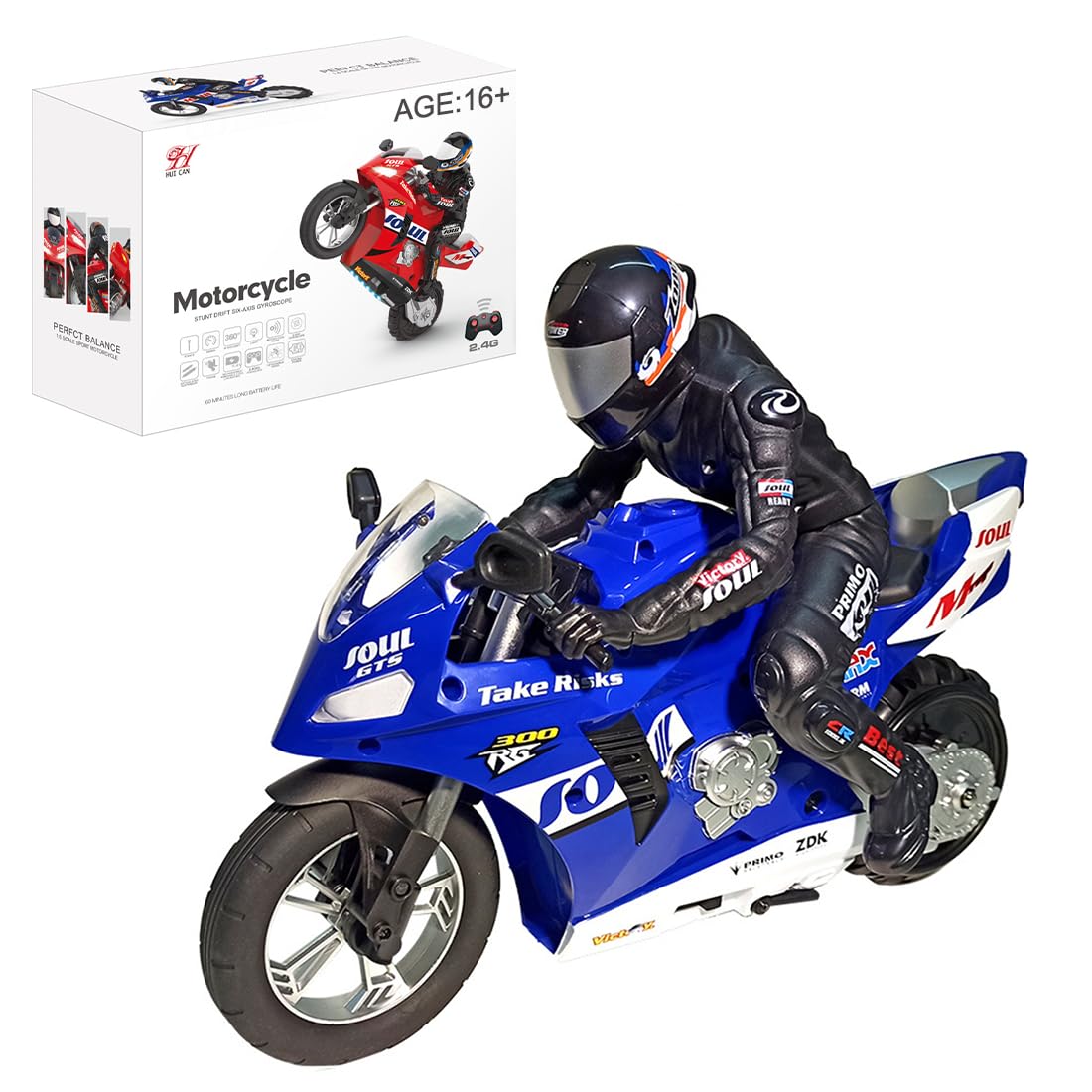 NT88057 Remote Control 1-6 Scale Remote Control Two-Wheel Motorcycle Model