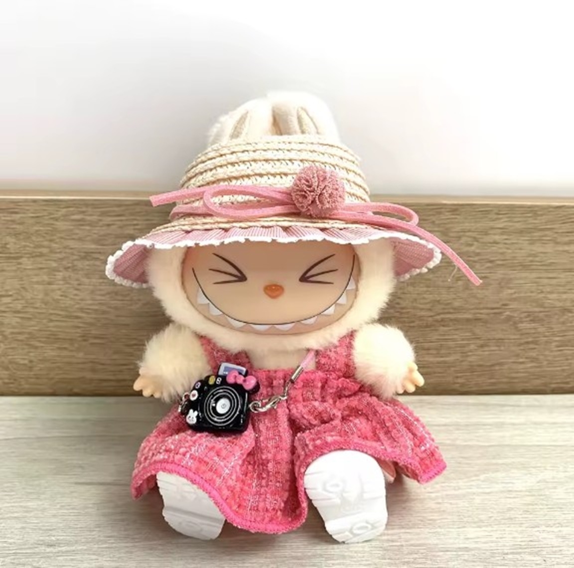 Picture of Asonic 83699 Mini Plush Doll&apos;S Clothes Outfit Accessories For Korea Kpop Exo Labubu V1 V2 Idol strap skirt Clothing Gift