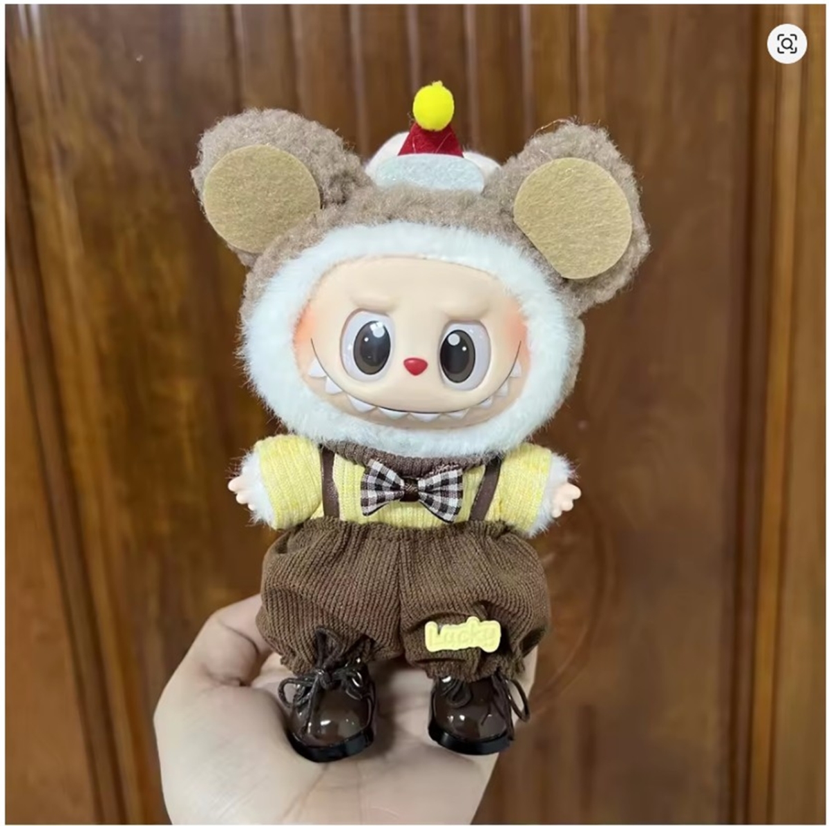 Picture of Asonic 83700   Cute Outfit Accessories for 17cm Labubu V1 V2 Labubu&apos;s Plush Clothing Accessories High-quality