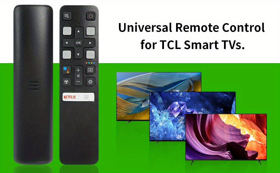 NT32406 RC802V FMR1 Remote Control for TCL & LG Smart TV -  netjett