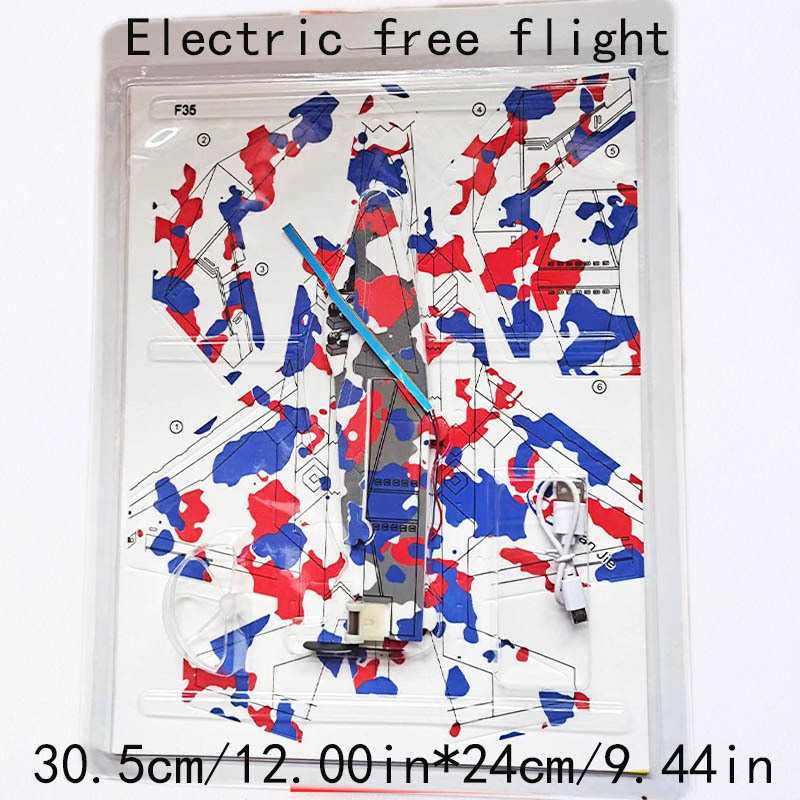 NT32410 Rechargeable Free-flying Puzzle Assembled Plane Toy