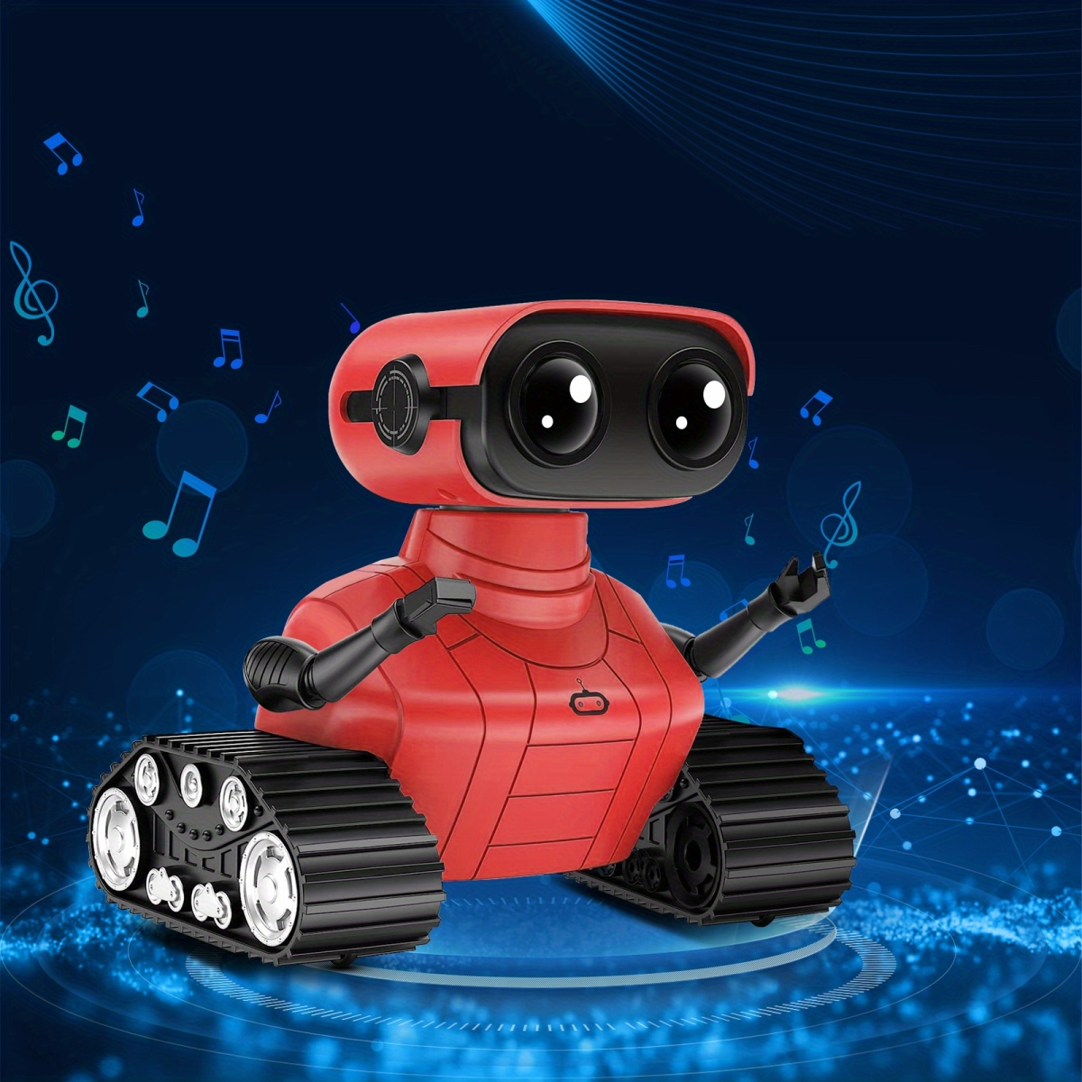NT32411 Rechargeable RC Robot Remote Control Toy with LED Eyes