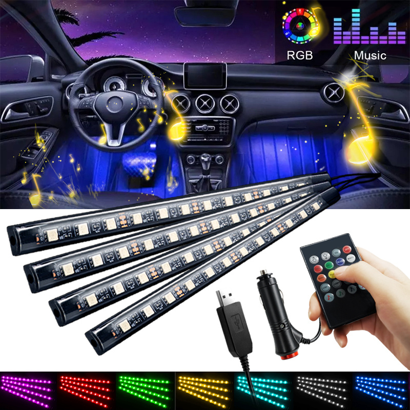 NT31183 48 LED USB Interior Light, 4 Piece