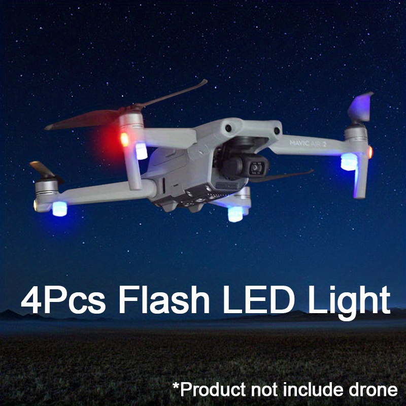 NT31194 Universal Flash LED Light for DJI Mini 3-3 Pro, 4 Piece