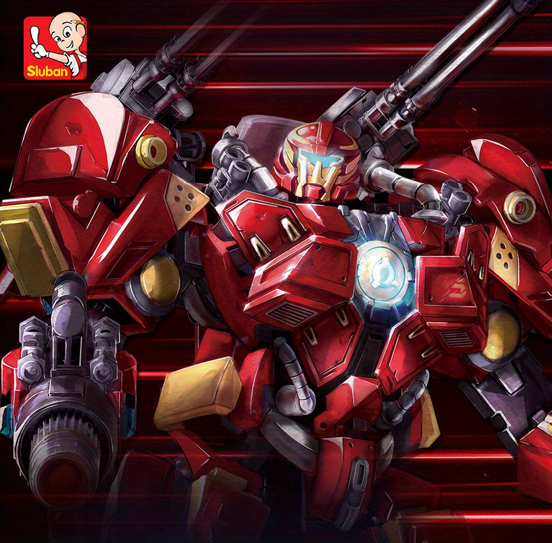 NT31221 Armored Armor Model Building Block Toys, 588 Piece