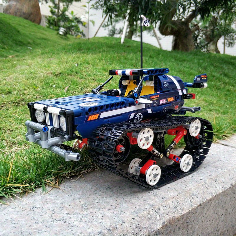NT31242 App Version Remote Control Traveler Assembled Building Blocks Toy, 626 Piece