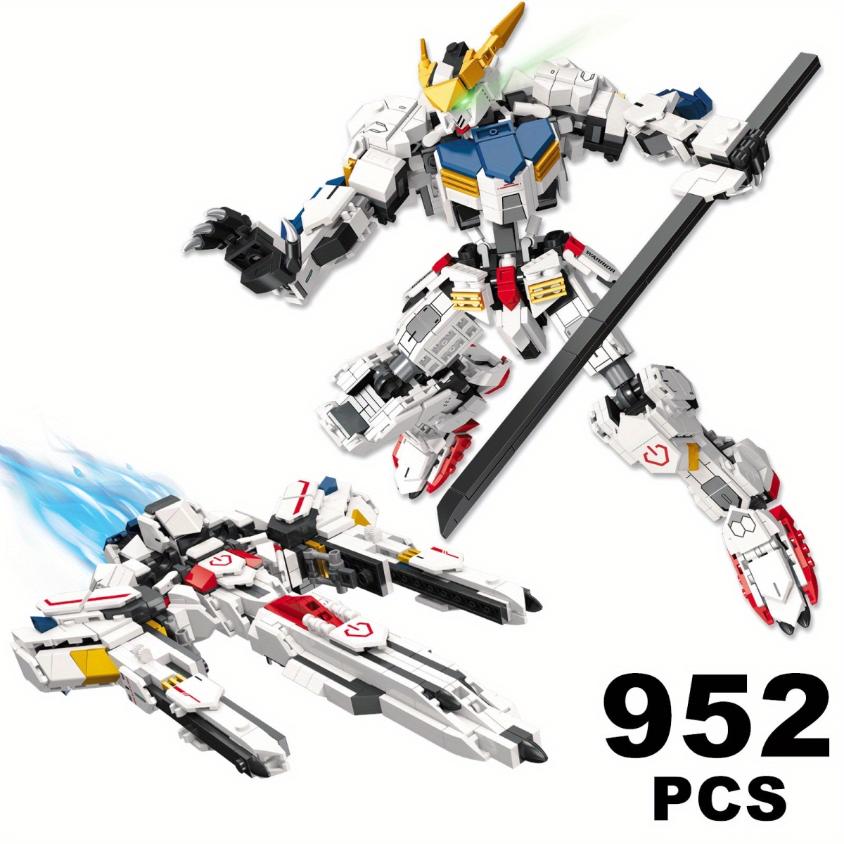 NT31281 11 in. 952 Particles Building Block Set