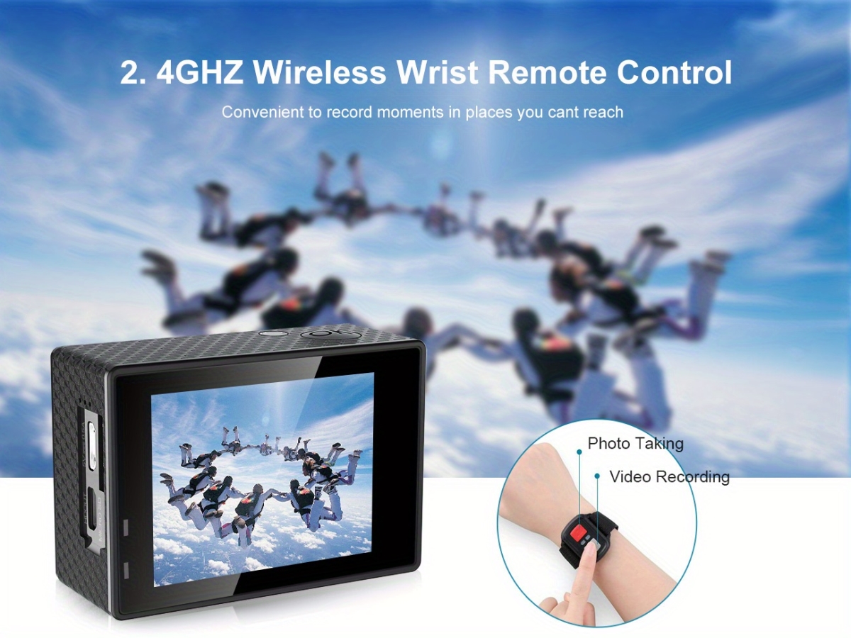 NT31368 AT-Q44CR WiFi Action Camera