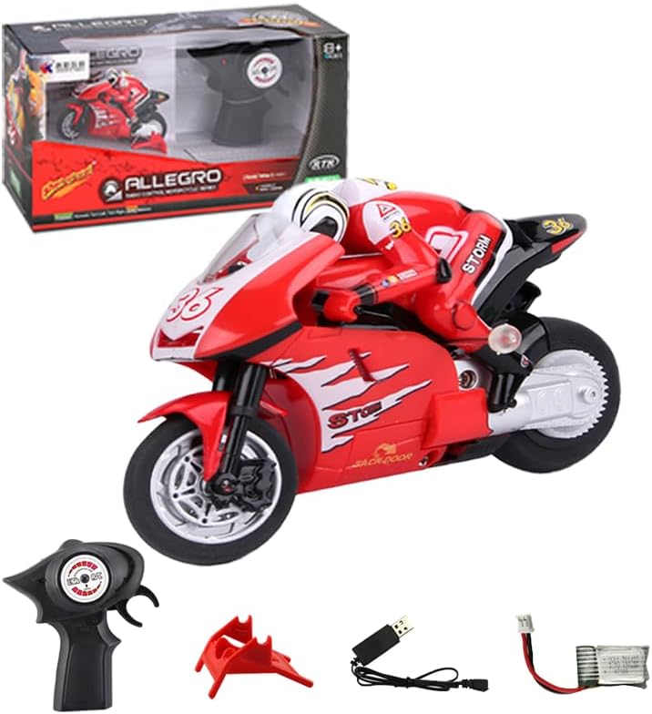 XS107030 Mini RC Motorcycle - 2.4G Electric Remote Control Drift Vehicle