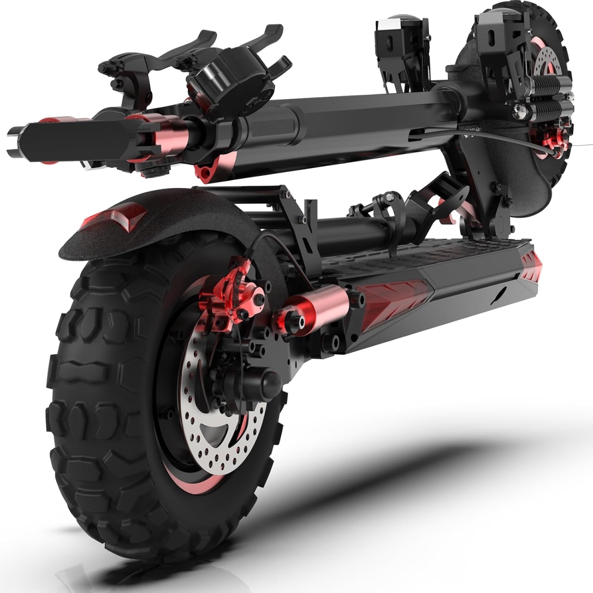 XS107098 Electric Scooter - Off-Road Adult E-Scooter with 800-1600W Motor - 11 in. Tires & Dual Suspension