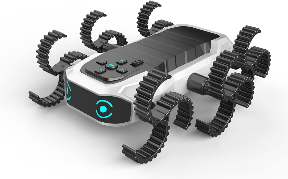 XS106985 Cyber Crawler Robot DIY Steam Stem Infrared Sensor Kit Birthday Gift for Kids Ages 8 & Up