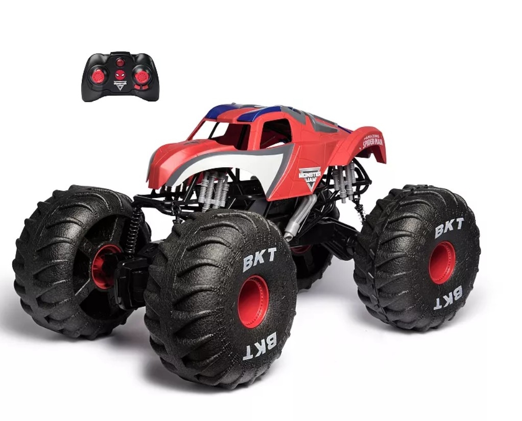 88720   Marvel Mega Spider-Man RC Monster Truck 1: 6 Scale
