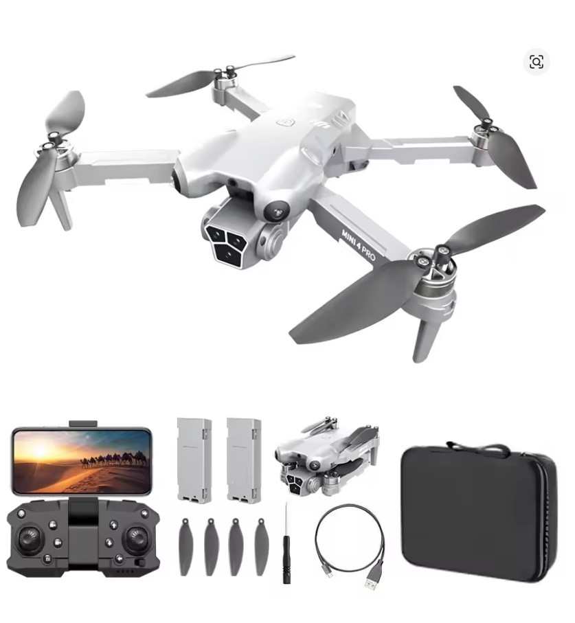 WA88722 H10 drone, 8K Camera Intelligent Obstacle Avoidance, Optical flow positioning, Precise hovering