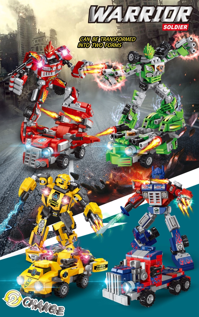 NT32570 Robot Assembly Building Blocks Model Set
