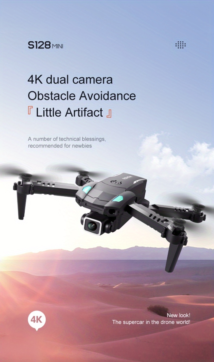 NT32587 S128 Mini Drone 4K HD Camera Toy