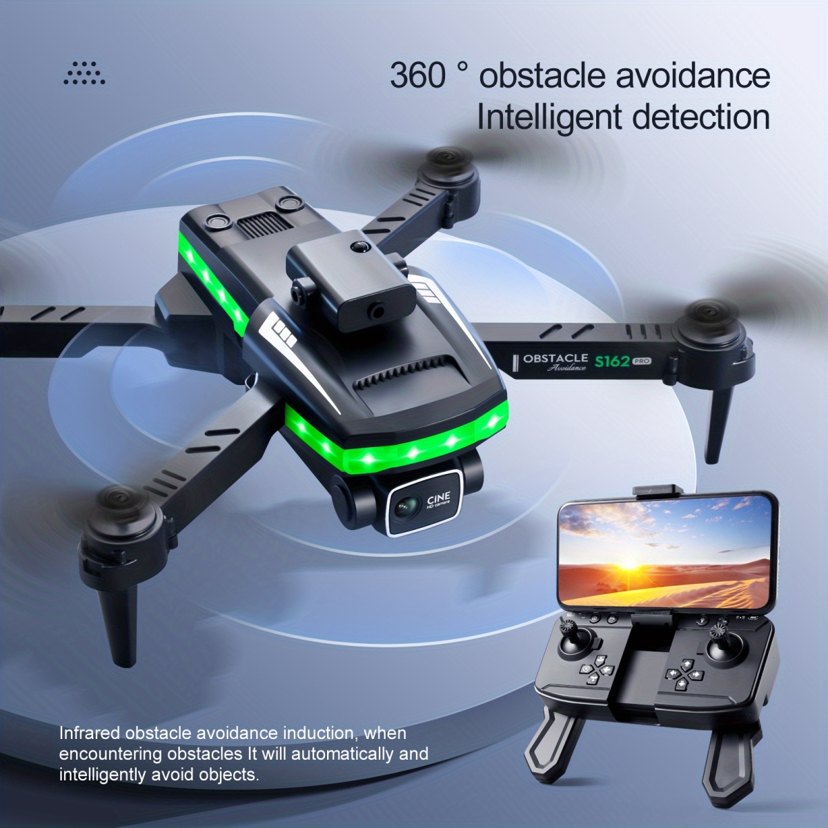 NT32593 S162 Drone Toy with Dual Camera