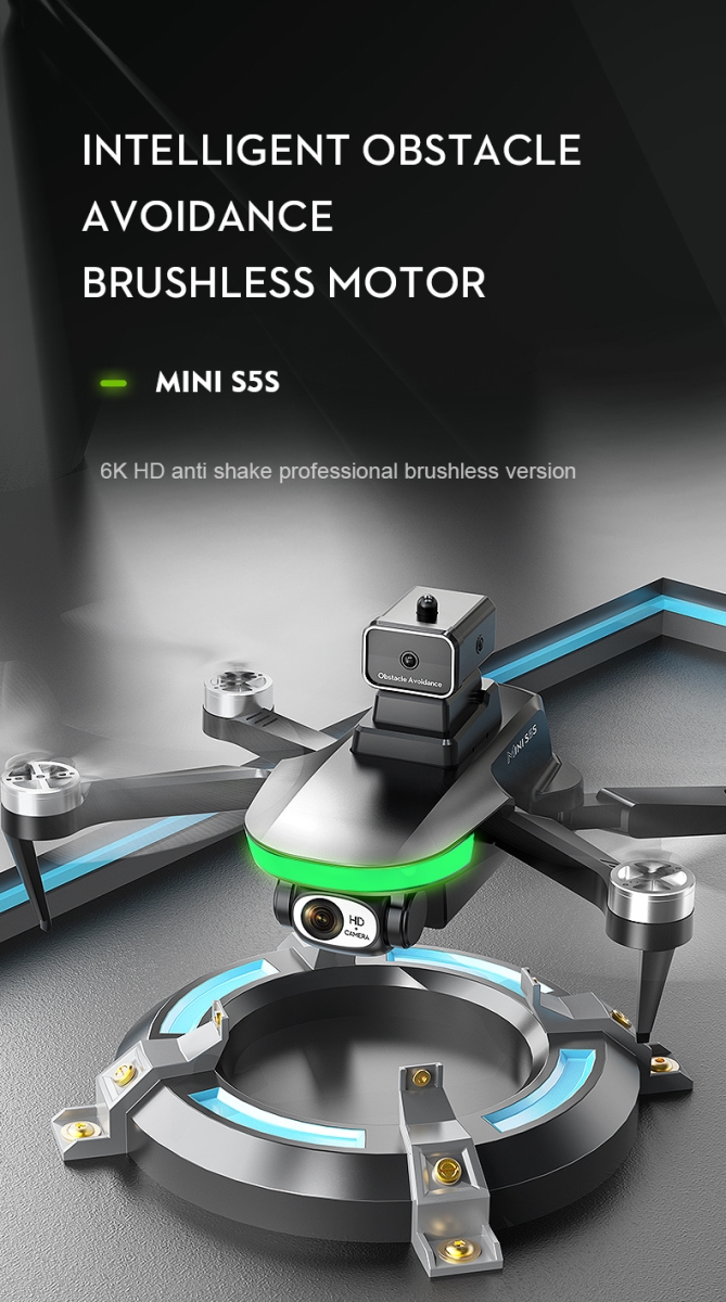 NT32596 S5S Mini Brushless Drone with Obstacle Avoidance
