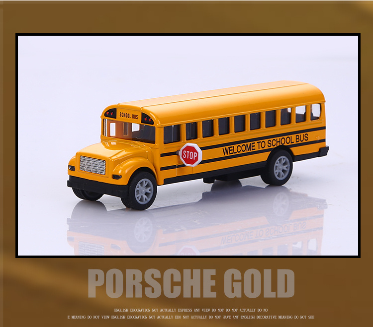 NT32619 Simulation 1-36 Scale Alloy Bus Model Toy