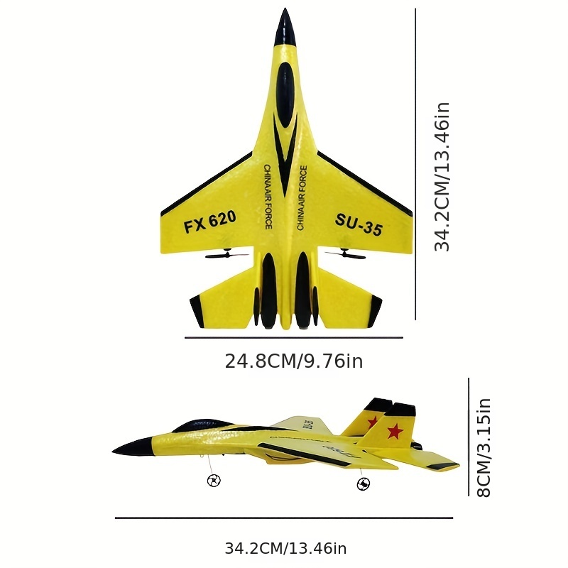 NT32704 SU-35 Glider Wingspan Remote Radio Control Plane Toy -  netjett