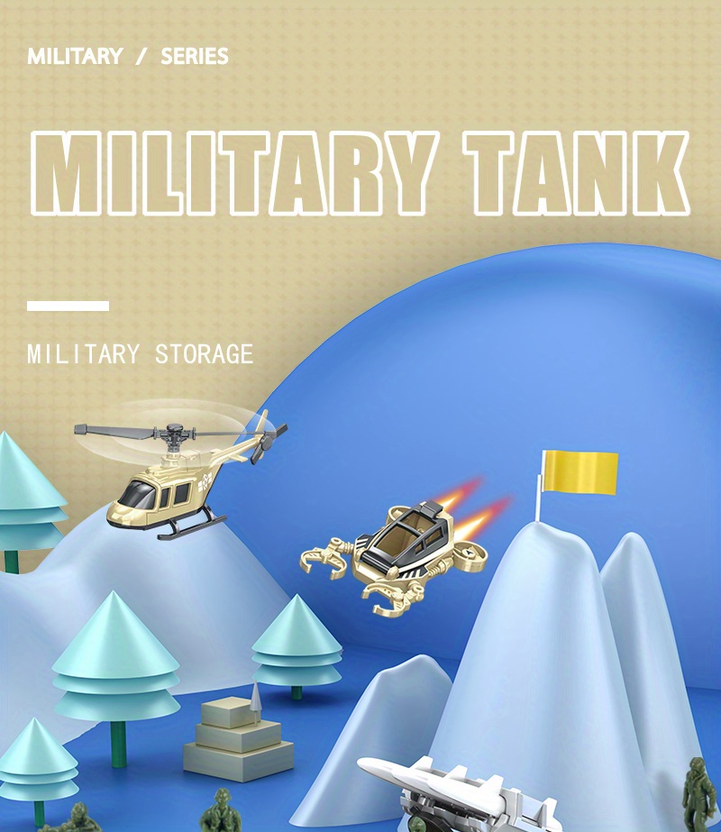 NT31494 Childrens Deformation Can Receive Combat Helicopters Boy Toy