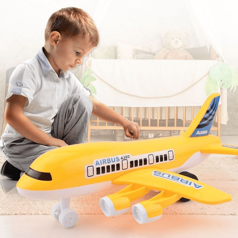 NT31578 Childrens Inertial Big Planes Educational Large Passenger Car
