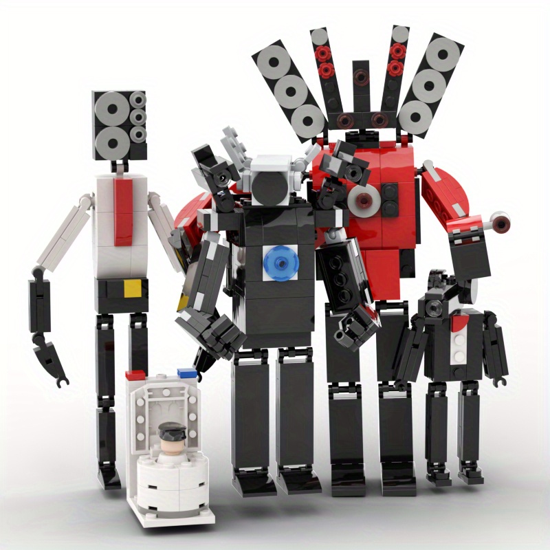 NT32783 Toilet & Surveillance Man Toy