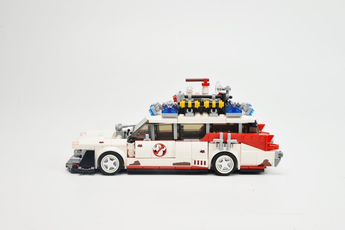 NT32814 Trendy Toys Cool Creative Building Blocks Ghost Bus Building Blocks