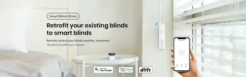 NT32882 WiFi BT Zigbee Smart Motorized Chain Roller Blinds Remote with Tuya Voice Control
