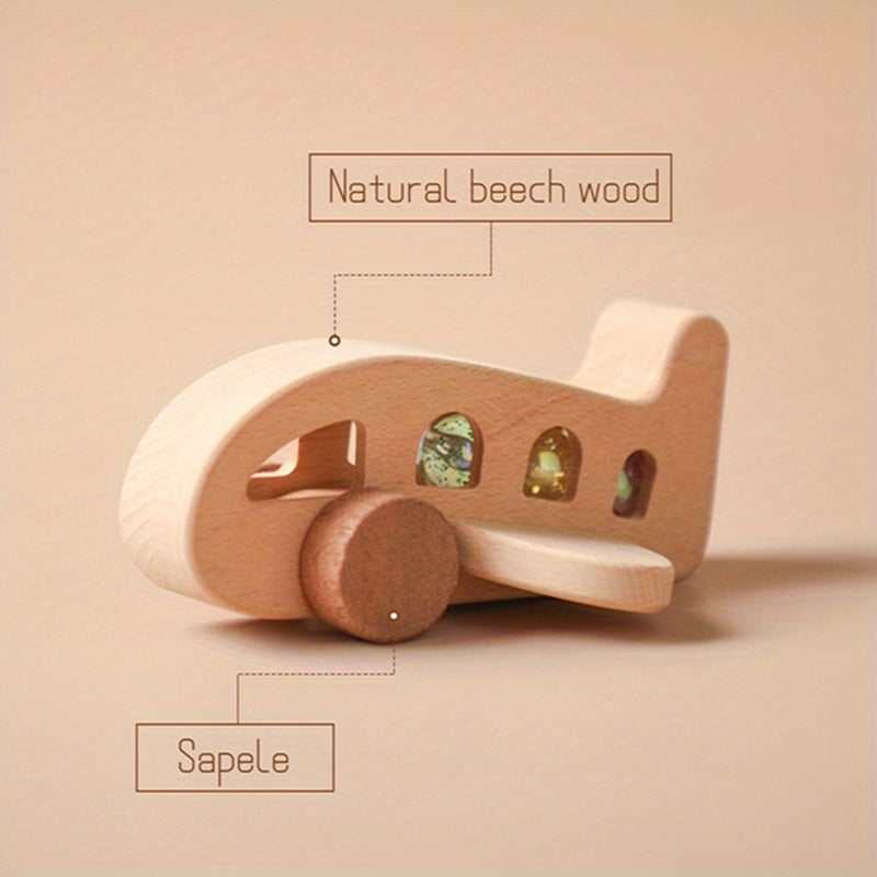 NT32899 Air Transport Vehicles Play Set Wooden Pull Games for Children