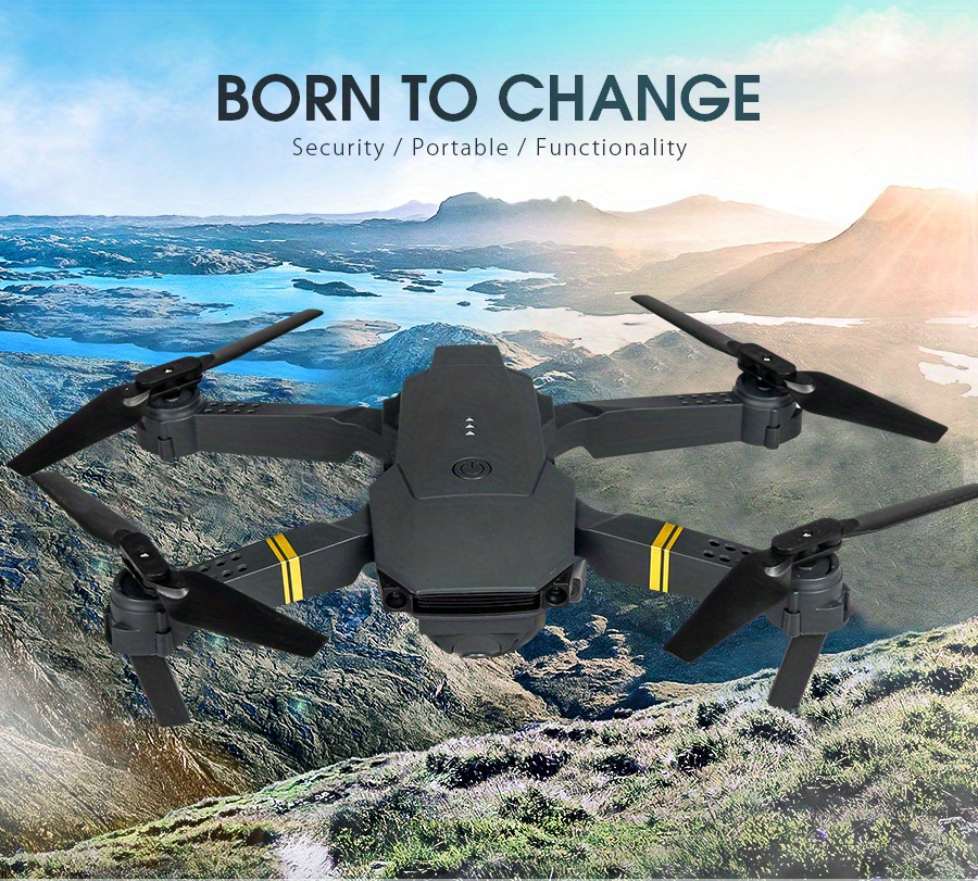 NT31720 UAV Dual Wi-Fi Camera E58 Drone Quadcopter for Adults