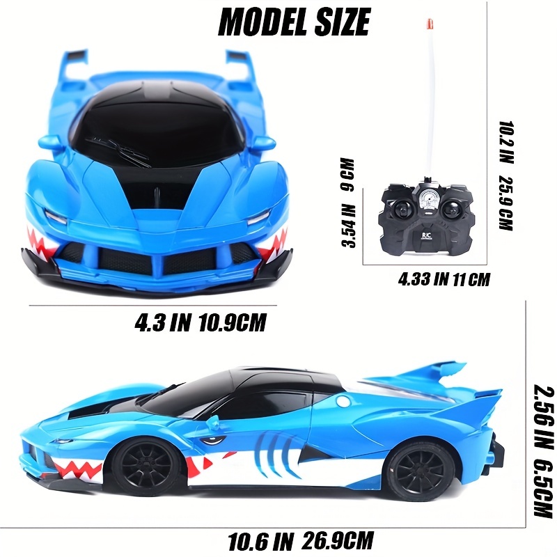 NT31790 2.4Ghz 1-18 Scale Extreme Speed Remote Controlled Remote Control Model Racing Car Toys for 4-12 Year Old Boys & Girls -  netjett