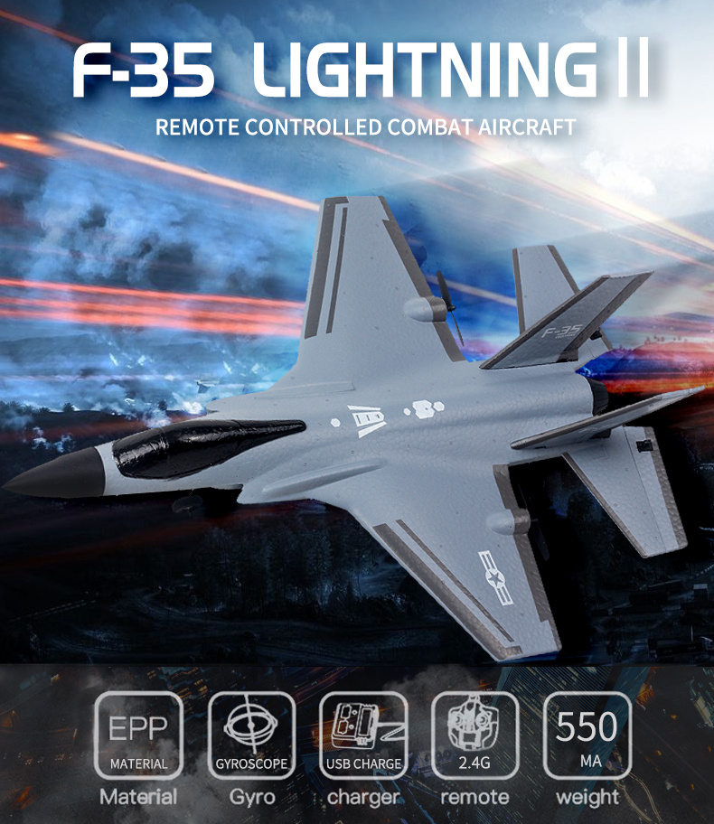 NT31836 Four Channel Beginner Remote Control Airplane for Adult Boy