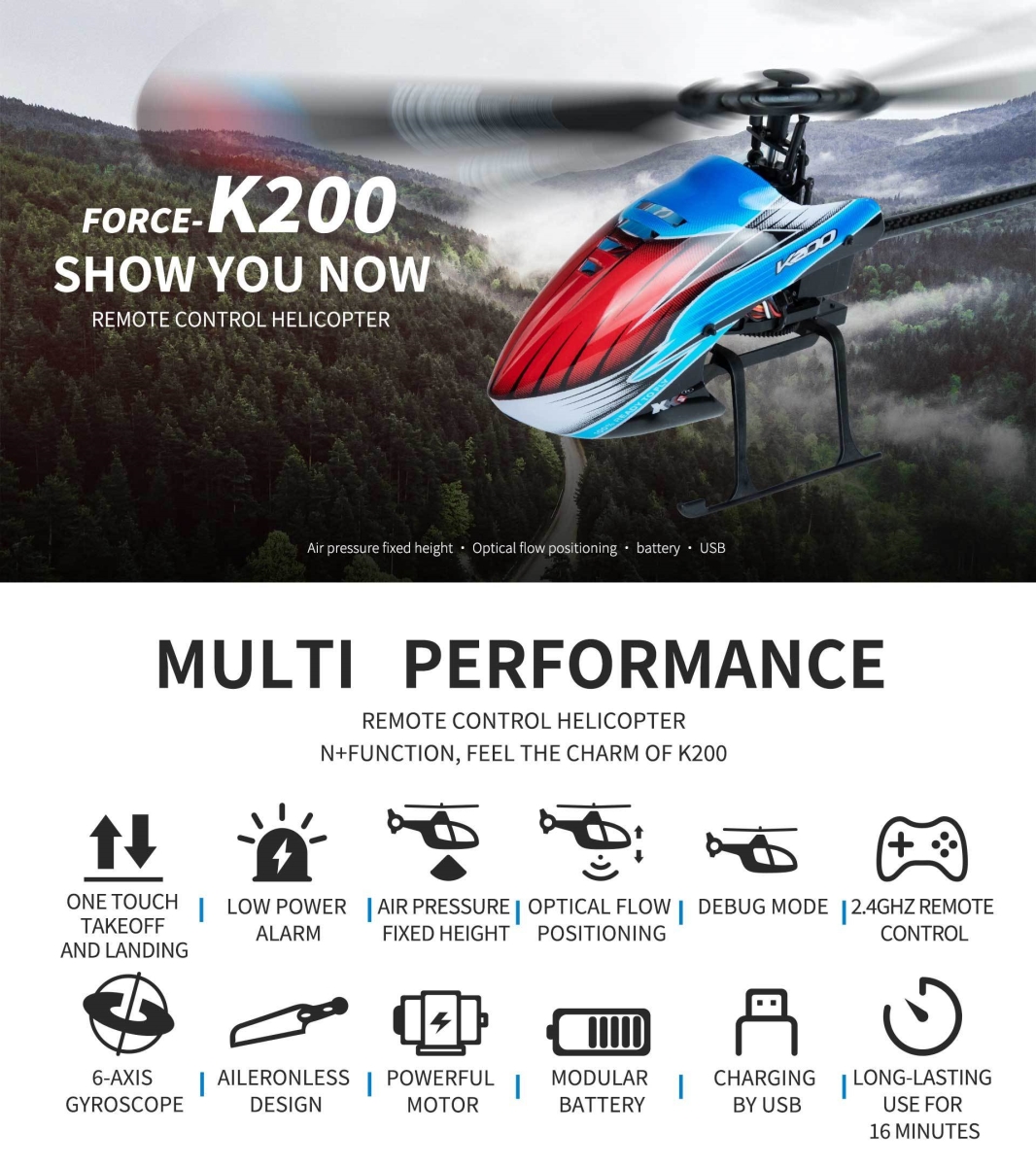 NT31842 Four Channel Single Blade Aileron Free Remote-controlled Helicopter for Childrens Toys