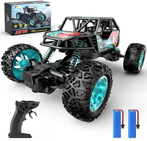 Picture of UNO1RC MC33030 1-22 Scale DE70 Remote Control Truck with Metal Shell - 60 Plus Mins - 2.4G Race Cars Crawler for Boys Monster Trucks&#44; Toy Vehicle Car Gift for Kids Adults Girls