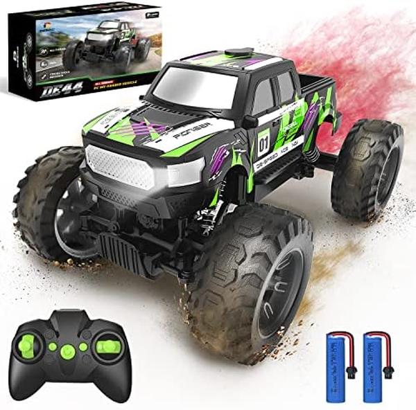 Picture of UNO1RC MC33264 DE44 Remote Control Monster Truck with Fog Mist&#44; Dual Motors Off Road Race Car&#44; 4WD Rock Crawler