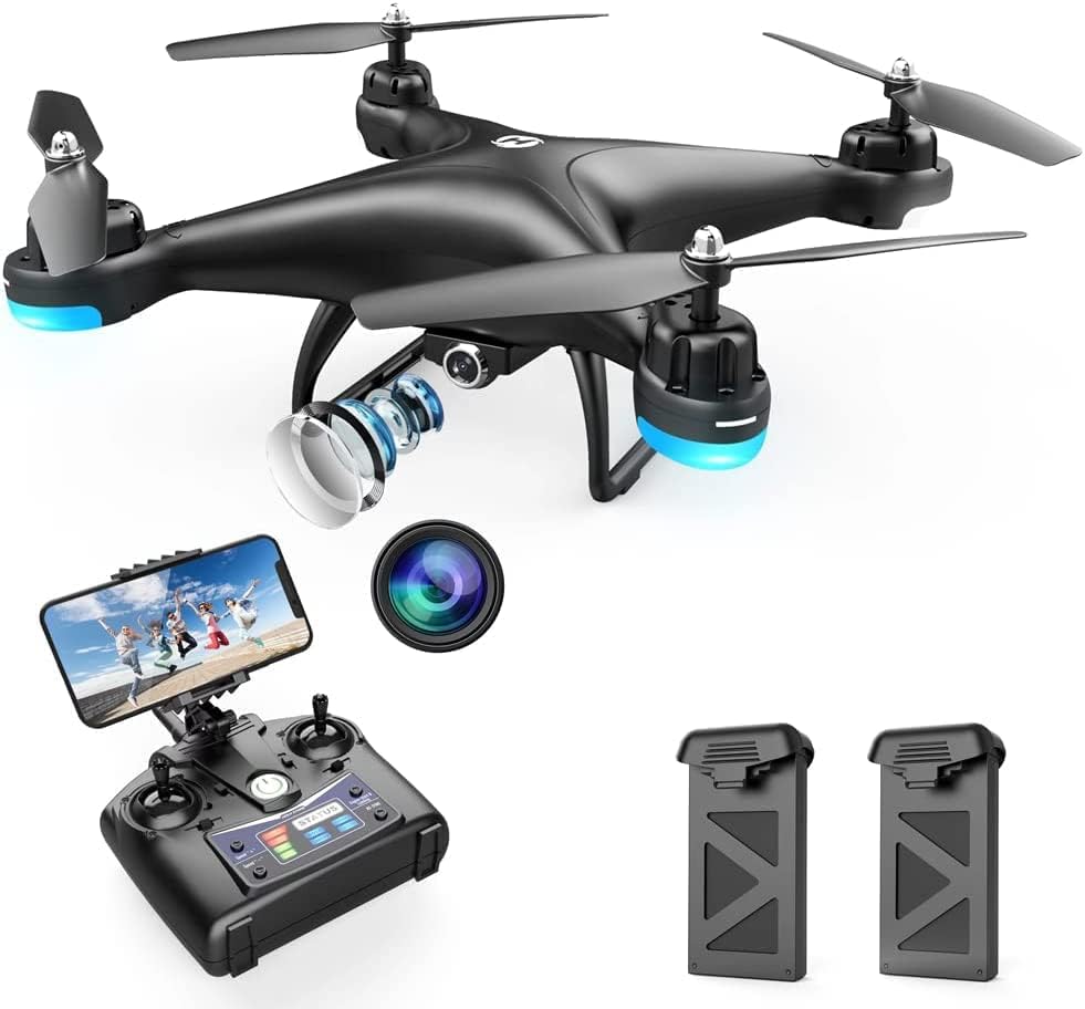 MC33437 Stone HS110D FPV Race Drone with 1080P HD Camera Live Video 120 deg Wide-Angle WiFi Quadcopter -  UNO1RC