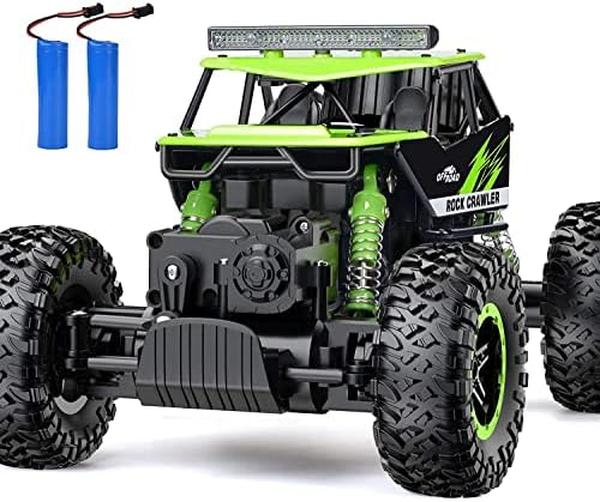 Picture of UNO1RC MC33245 Race Car Remote Control Monster Truck - 2.4Ghz 4wd Off Road Rock Crawler Vehicle&#44; 1-16 Scale All Terrain Rechargeable Electric Toy for Boys & Girls