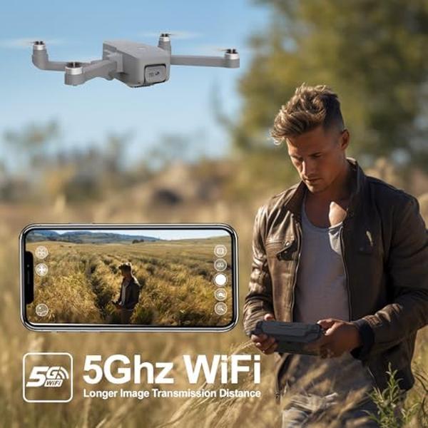 NM55525 16P Brushless Motor Quadcopter Drone with 1080p Camera for Adults