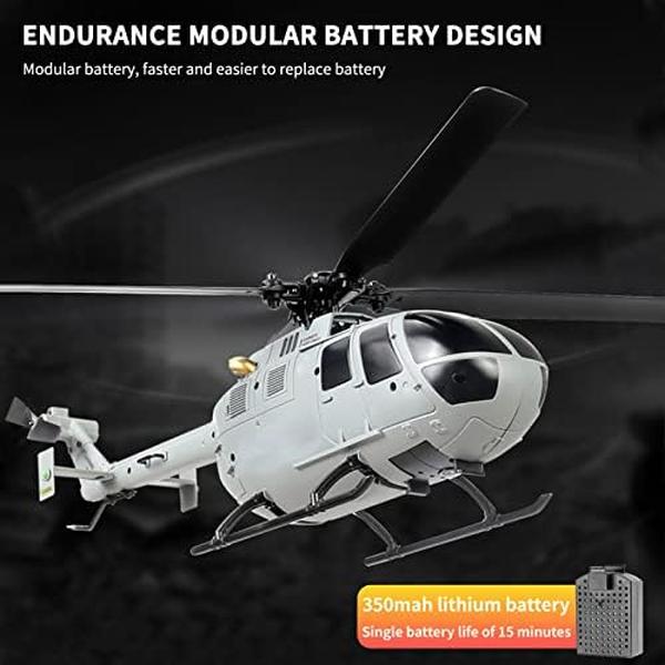 NM55563 C186 Remote Control Helicopter Remote Control Drone - Orange