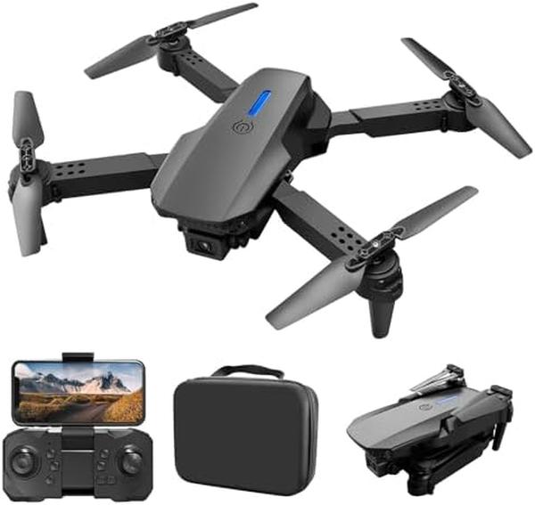 NM55660 Dual Lens 2.4G WIFI RC Quadcopter Drone with 1080P Camera - Black