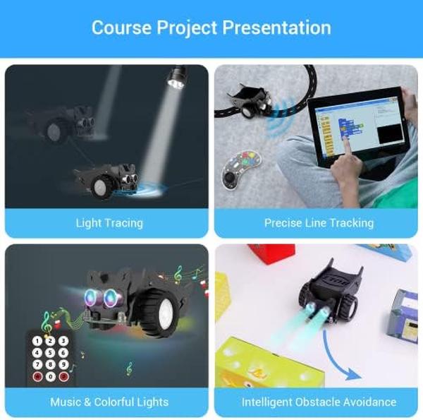 NM55687 CrowBot Bolt with Joystick Programming Smart Robot Car