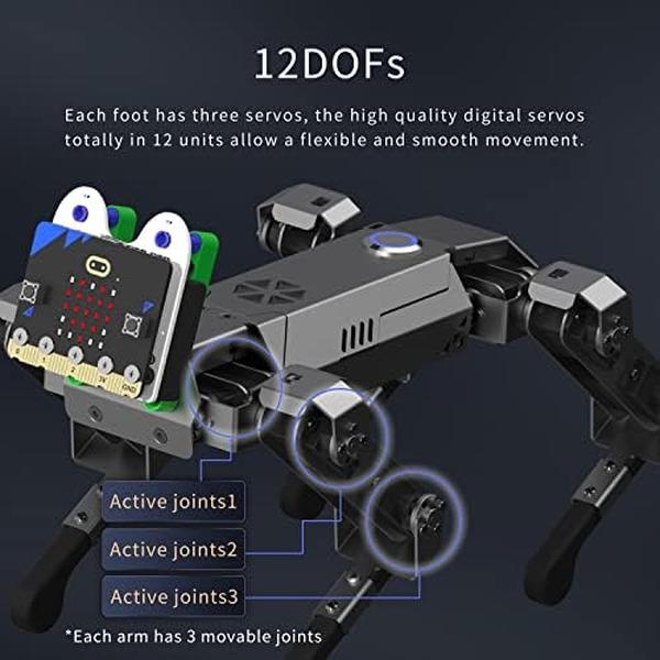 NM55700 Microbit Robotic Dog XGO Kit